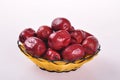 Red jujube--a traditional chinese food Royalty Free Stock Photo